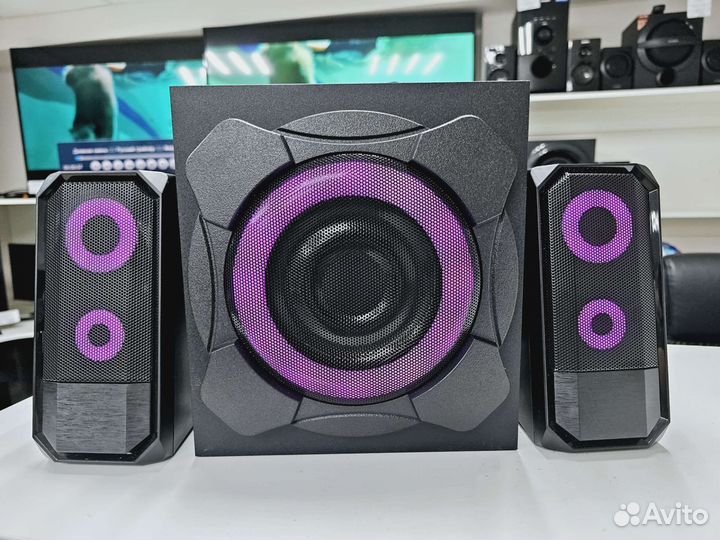 Колонки 2.1 Dexp 52Вт Bluetooth (Окт139)