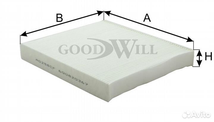 Фильтр салонный