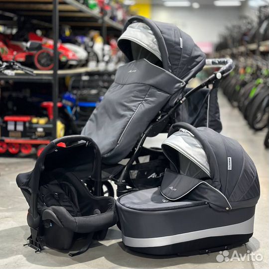Коляска Alfa Ecco (3в1)