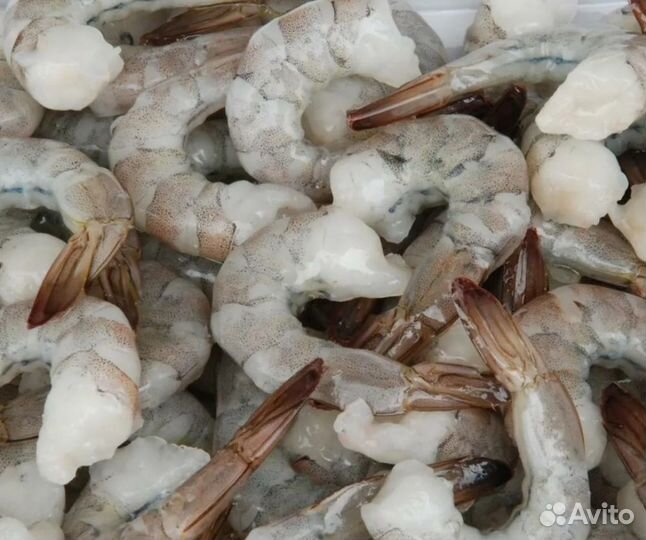 Тигровые креветки, соусы,имбирь