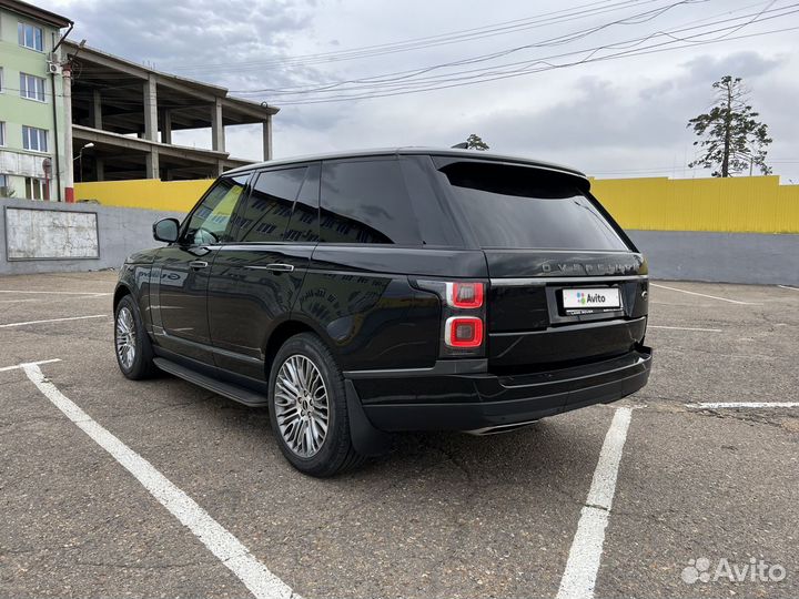 Land Rover Range Rover 3.0 AT, 2018, 47 000 км