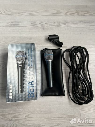 Микрофон Shure beta 87a оригинал