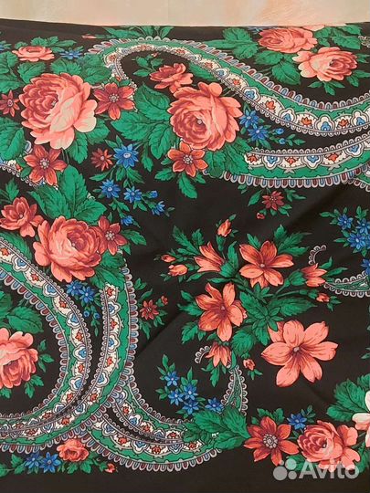 Платок шаль шерсть