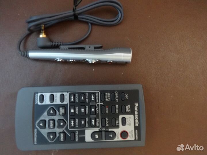 Пульт и выносной микрофон panasonic