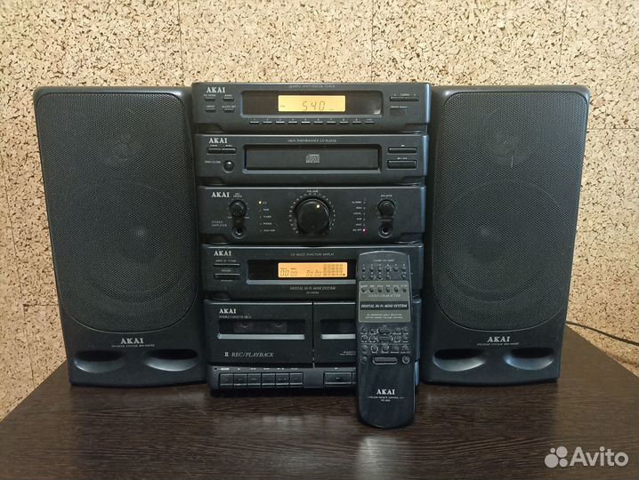 Музыкальный центр Akai AC-MX92. Япония