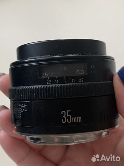 Объектив canon 35mm f2 б/у