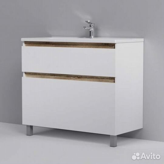 Раковина с тумбой Am.Pm X-Joy 100 напольная