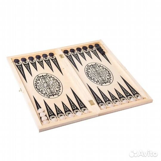 Нарды большие Орнамент 600х300х400 мм