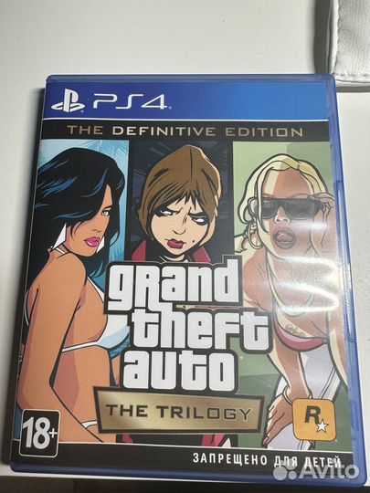 GTA Trilogy definitive edition ps4