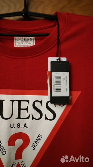 Лонгслив-толстовка Guess мужской оригинал