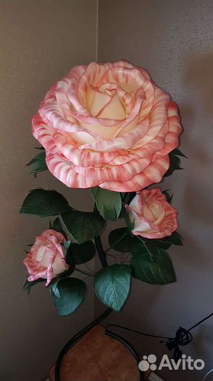 Роза Ростовые цветы Светильник Изолон