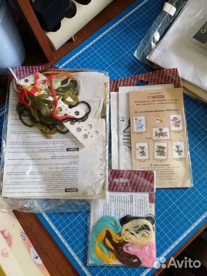 Вышивка крестом остатки наборов