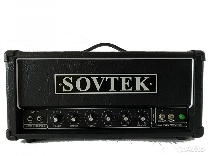 Ламповый усилитель для электрогитары sovtek MIG50
