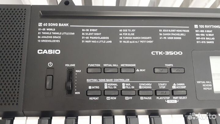 Синтезатор casio ctk-3500