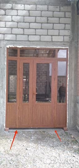 Алюминиевые окна двери и ветражи