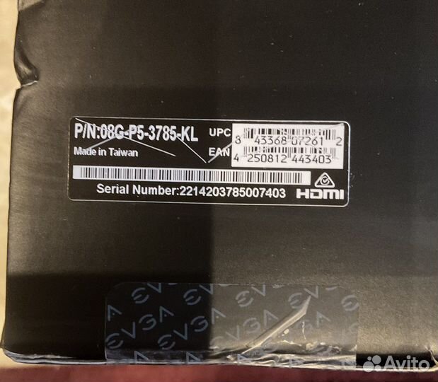 Evga GeForce RTX 3070 Ti новая видеокарта