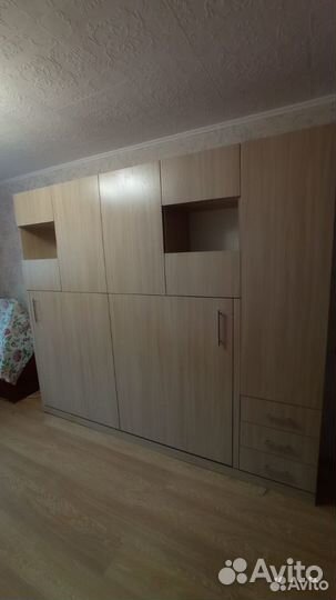 Шкаф-кровать-трансформер горизонтальная