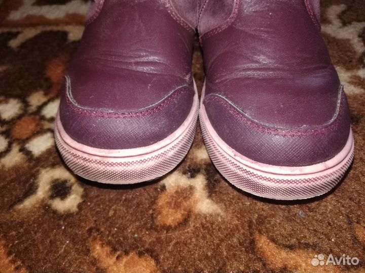 Натуральные зимние сапоги Капика