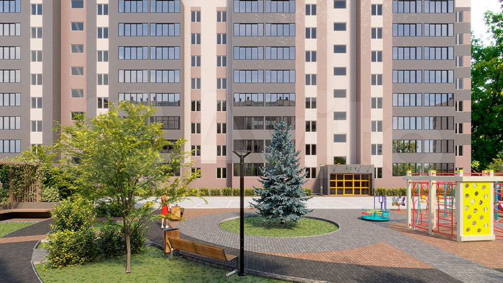 2-к. квартира, 60 м², 3/9 эт.