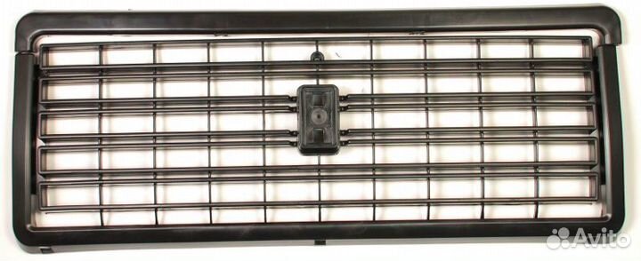 Облицовка радиатора капота 2107 черная