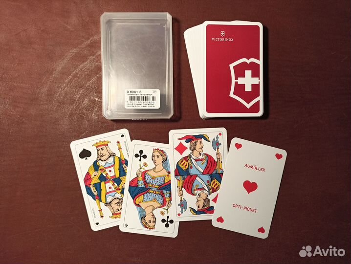 Игральные карты Victorinox 9.6091.3