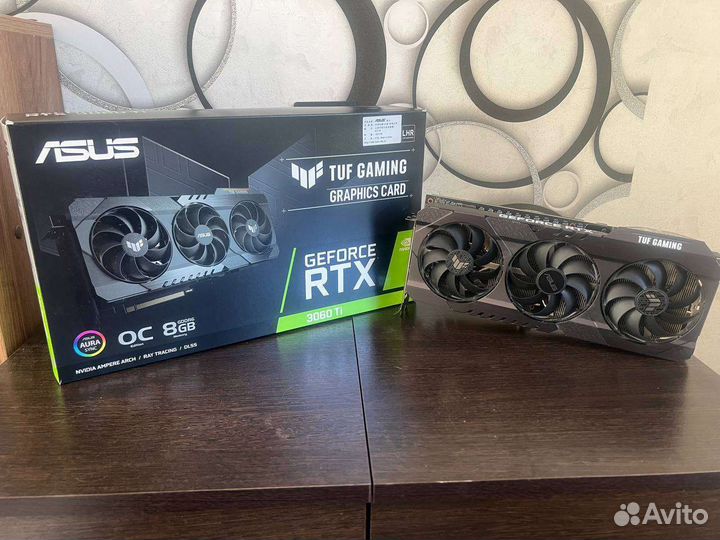 Видеокарта asus geforce rtx 3060 Ti