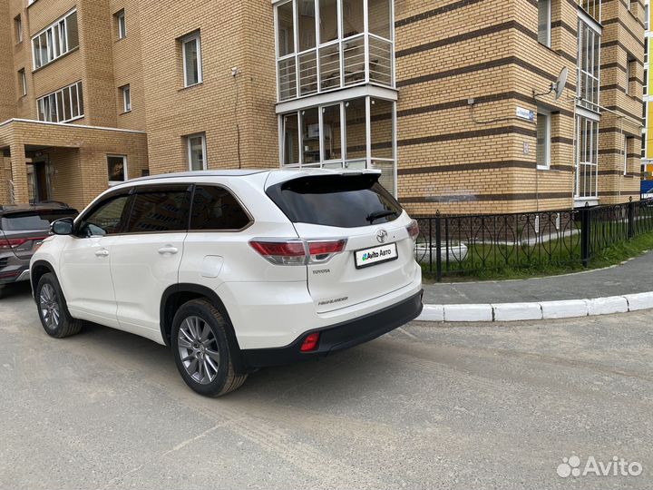 Toyota Highlander 3.5 AT, 2014, 129 000 км