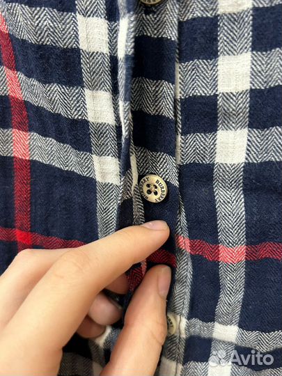 Рубашка, туника, хлопок, теплая