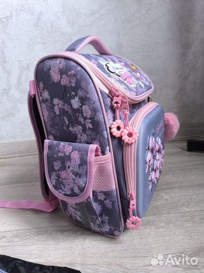 Ранец, рюкзак школьный новый+мешок- 2 шт