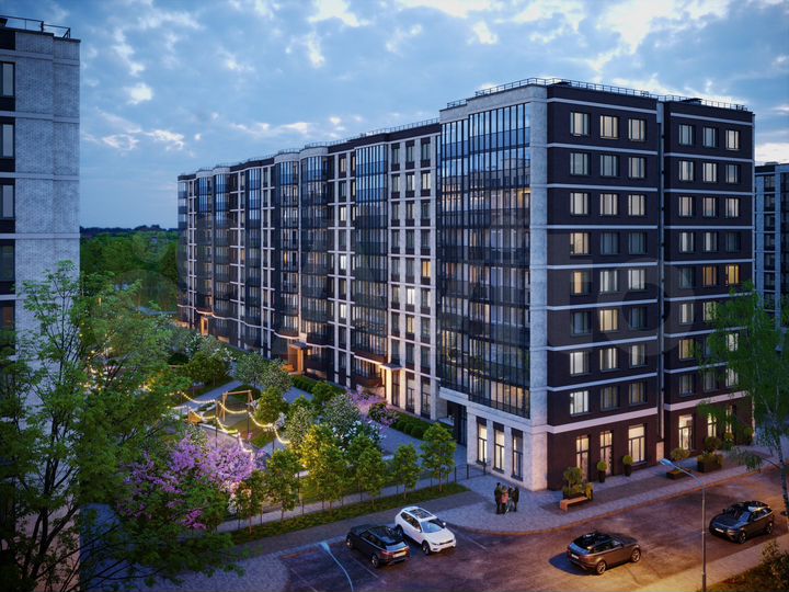 Квартира-студия, 26,1 м², 6/9 эт.