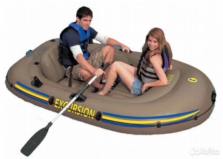 Лодка надувная Intex Excursion 2