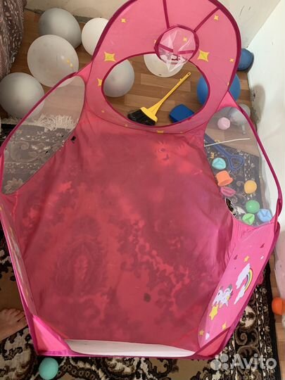 Детская игровая палатка 3 в 1