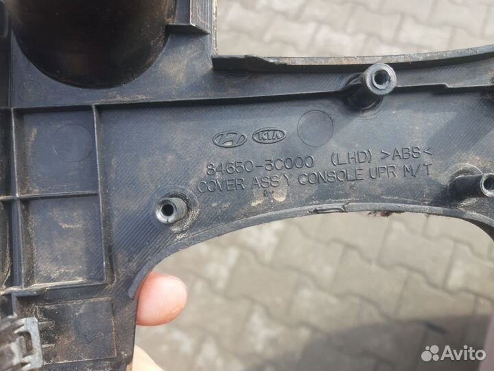 Накладка центральной консоли huyndai-Kia sonata 4