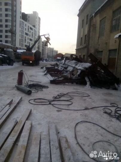 Демонтаж зданий Металлоконструкций любой сложности