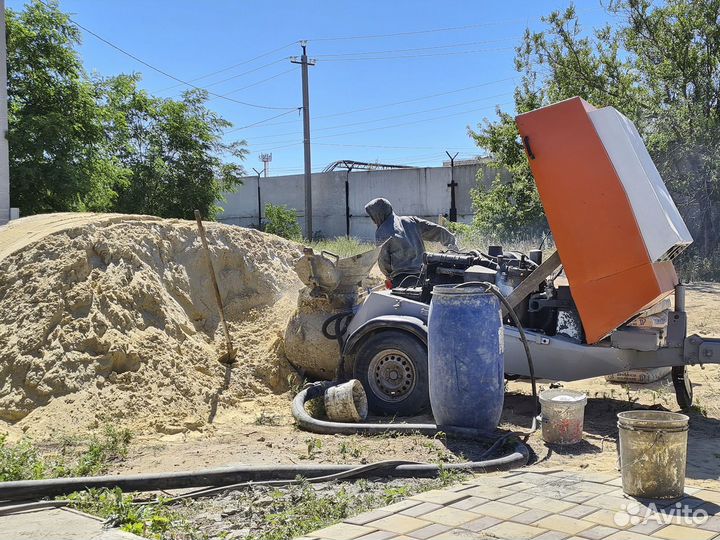 Стяжка полов механизированная