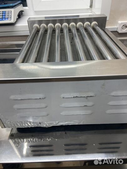 Гриль роликовый airhot аппарат для хот-догов RG-9