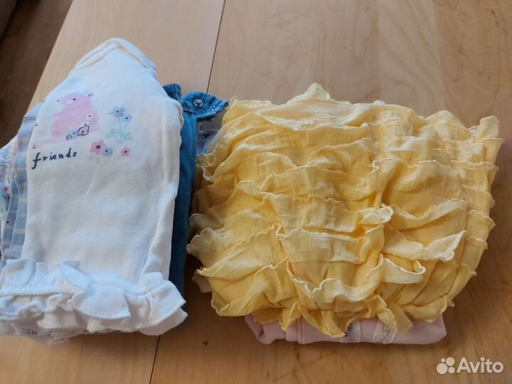 Вещи пакетом на девочку от 3 до 6 мес
