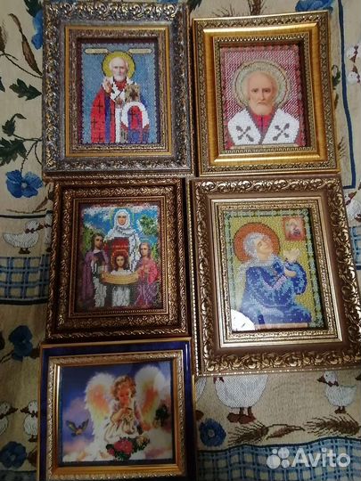 Иконы вышитые бисером