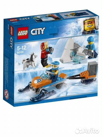 Конструктор Lego City 60191 Полярные исследователи