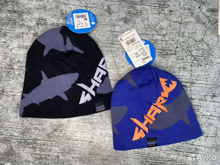 Шапки хлопковые вязаные lassie
