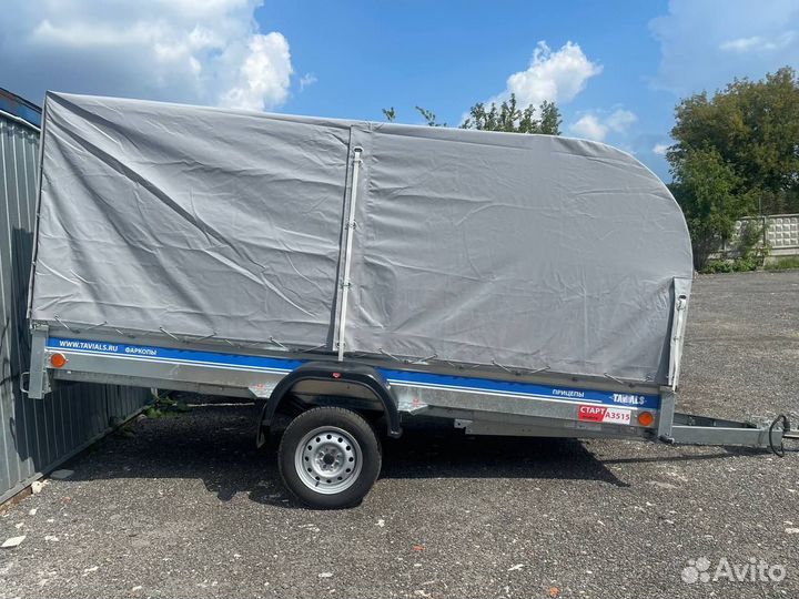 Прицеп легковой, Tavials 3,5 х1,5 с тентом Аэро