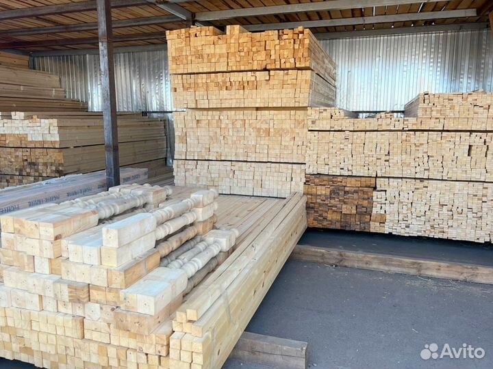 Брус обрезной 200х200х6000мм от производителя