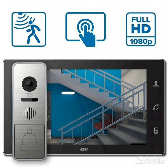 CTV-DP4706AHD домофон защити дом