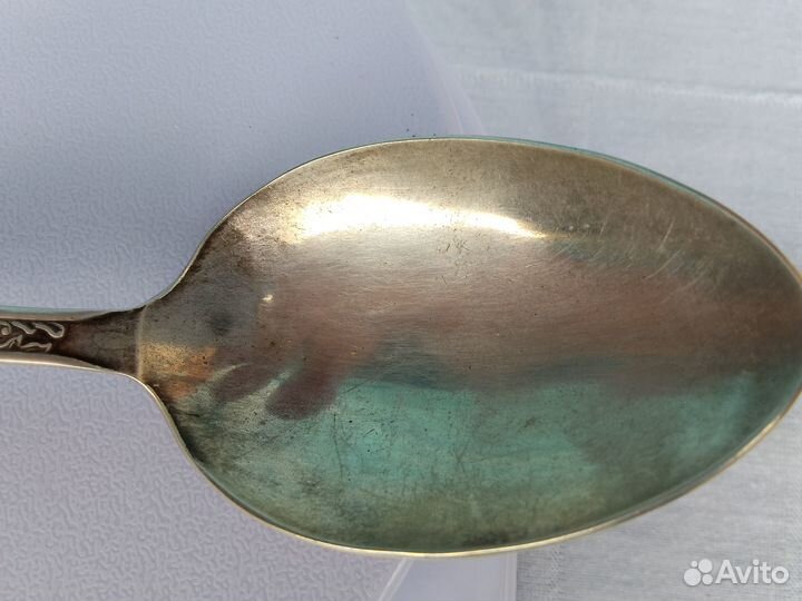 Ложка серебряная