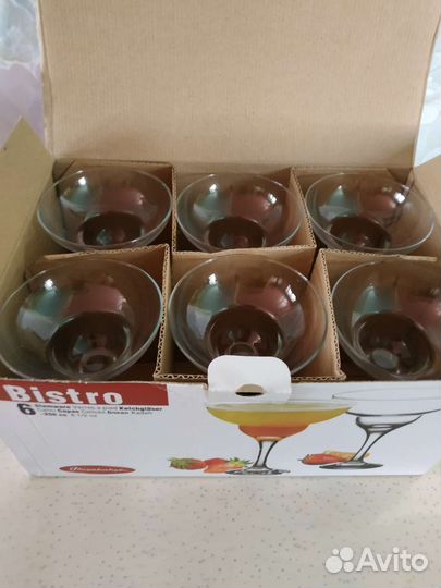 Фужеры для коктейлей