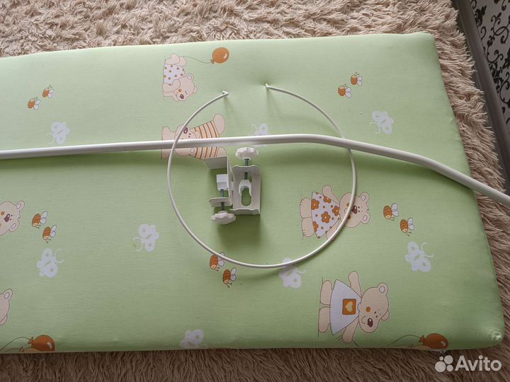 Балдахин и бортики, матрас, одеяло, постельное