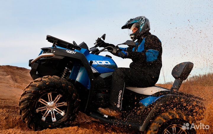 Квадроцикл cfmoto cforce 500HO черный