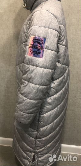 Пуховик зимний длинный женский