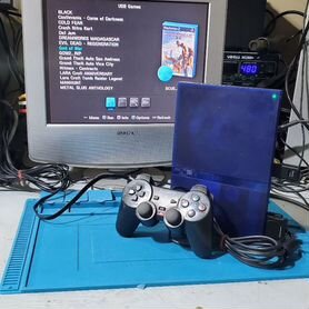 Playstation 2 freemcboot 128gb 38 игр