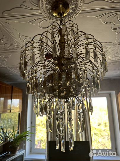 Люстра хрустальная
